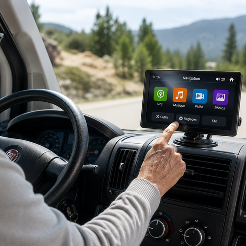 GPS 9 Pouces Camping-Car & Van